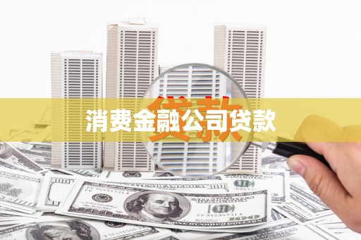 两江新区消费金融公司贷款