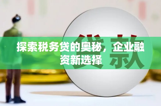 两江新区探索税务贷的奥秘，企业融资新选择