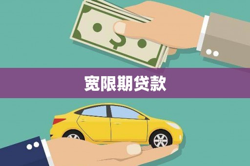 两江新区宽限期贷款