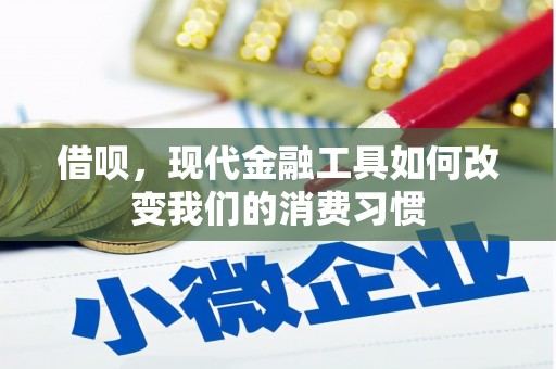 两江新区借呗，现代金融工具如何改变我们的消费习惯