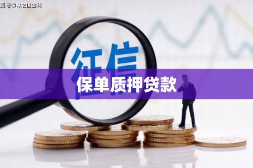 两江新区保单质押贷款