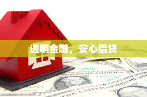 两江新区透明金融，安心借贷